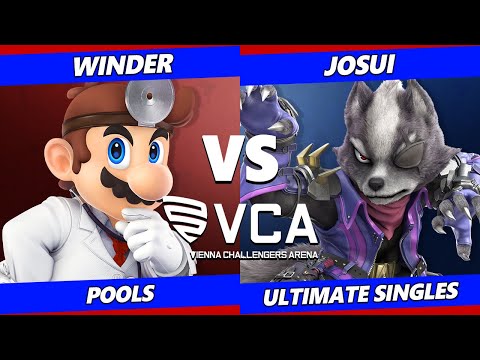 VCA 2022 - Winder (Dr. Mario) Vs. Josui (Wolf) SSBU Ultimate Tournament