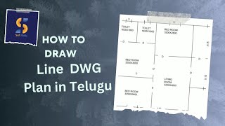 HOW TO DRAW A SIMPLE BUILDING LINE PLAN BY USING AUTOCAD 2021 IN TELUGU