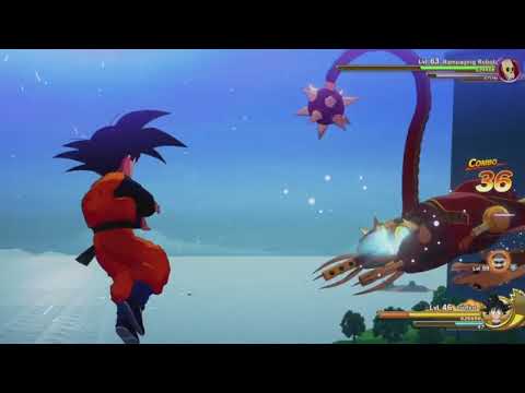 Dragon Ball Z Kakarot Gotens stun attacks