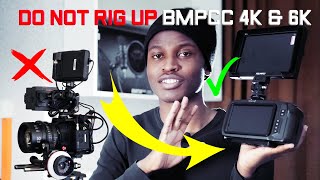 How to Mount a Monitor on BMPCC 4K & 6K Pro Without a Rig
