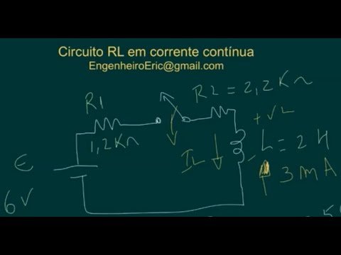 Exercício Resolvido: Circuito RL em CC (Corrente Contínua)