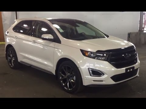 2016 White Ford Edge 4dr Sport AWD  Review | Prince George Motors