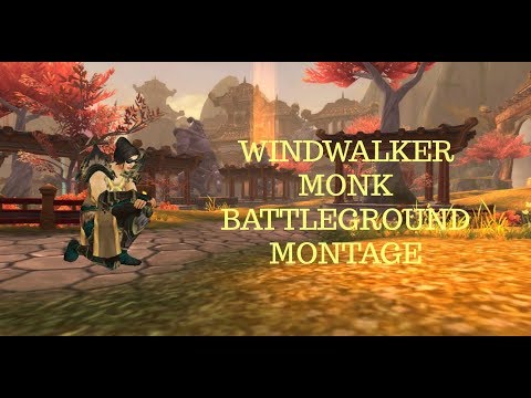 WINDWALKER MONK BG MONTAGE - World of Warcraft 7.2.5
