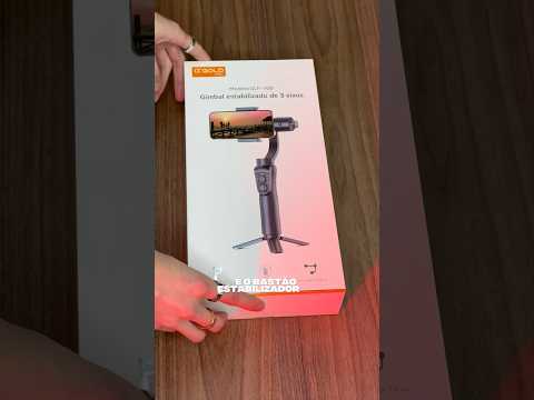 🎬 #UNBOXING Estabilizador para Celular  - Vale a Pena? #gimbal #estabilizador