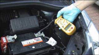 Car battery going flat how to check for a drain