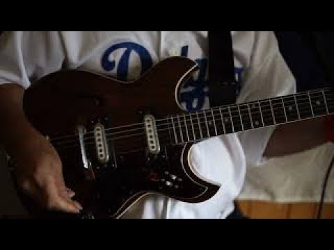 Vintage Lyle Hollow Body Electric Guitar Test
