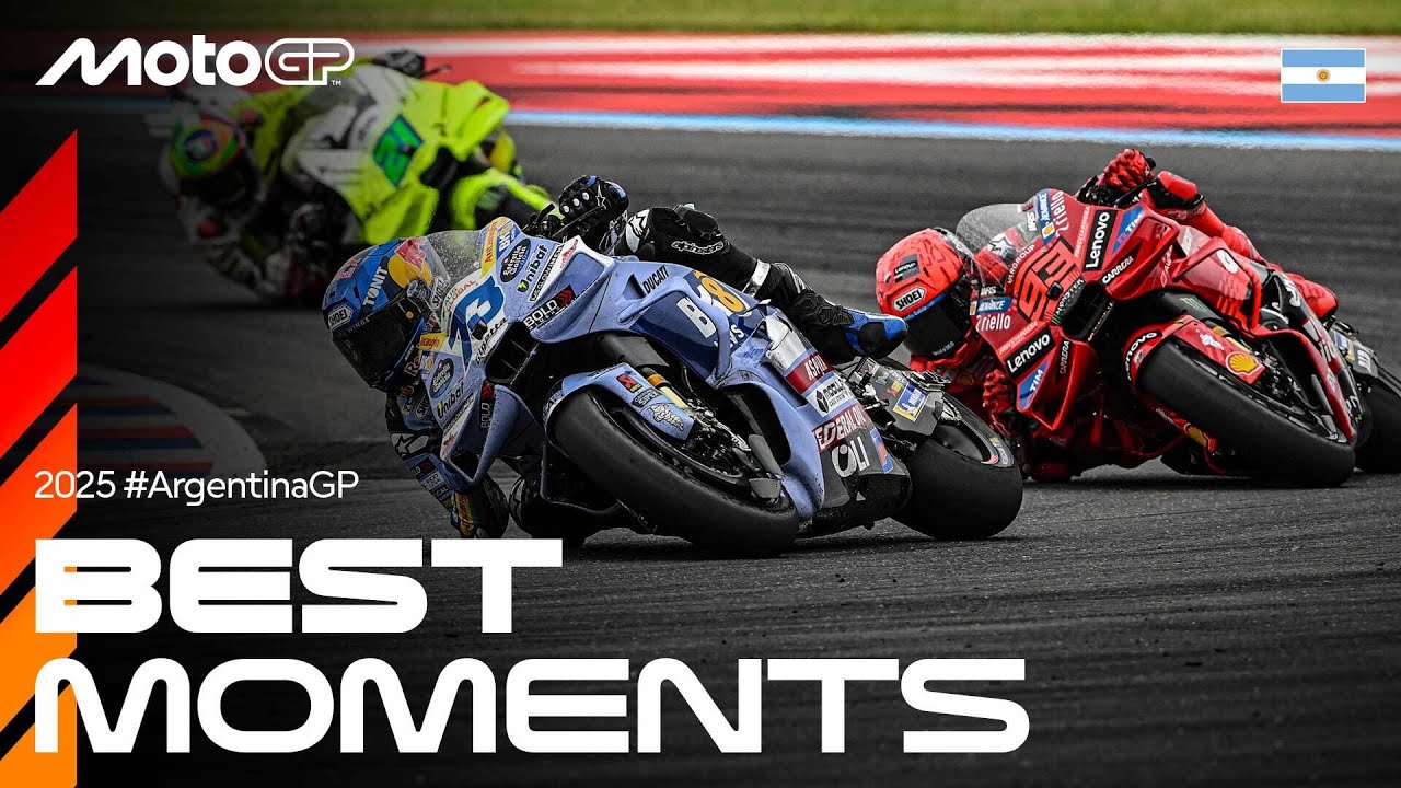 Best MotoGP™ Moments! ⚔️ | 2025 Argentina GP