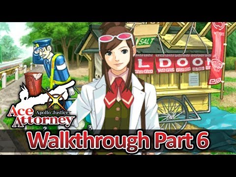 Apollo Justice: Ace Attorney 3DS Walkthrough Part 6 (HQ) No Commentary