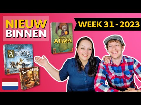 Nieuw binnengekomen bordspellen! - Week 31, 2023