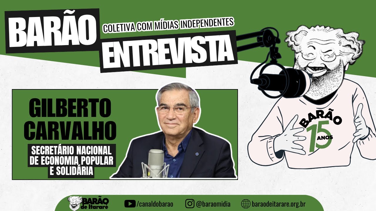 #AOVIVO | BARÃO ENTREVISTA GILBERTO CARVALHO
