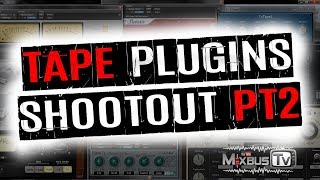 Video thumbnail for Tape Plugins Shootout vs Hardware Tape Emulators Pt.2 by MixbusTv