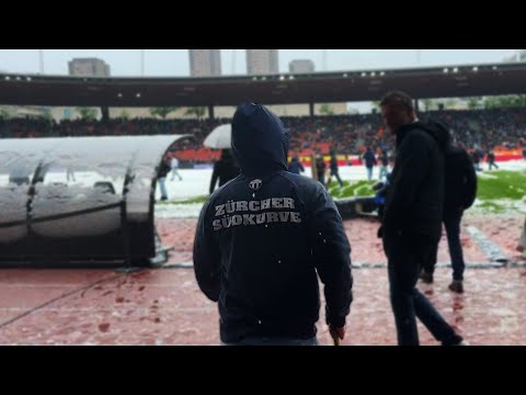 Ungesehene Aufnahmen der Schneeräumaktion der Südkurve Zürich