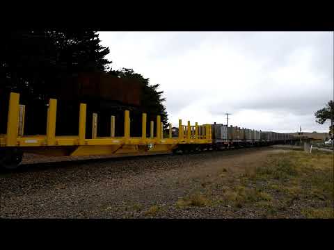 SCT Logistics 2PM9 CSR014 SCT007 EL53 CSR015 at Nairne and Monarto, South Australia 7th April 2022