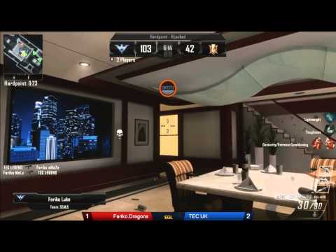 EGL9 : Turtle Beach BO2 Spring Championship : Fariko Dragons vs TEC UK : Pool Play R2 - Map 4