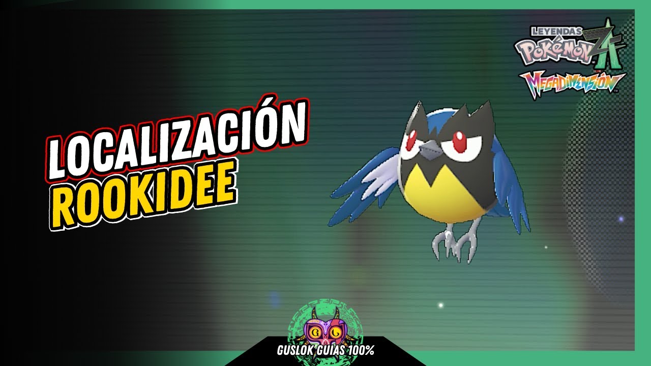 Leyendas Pokemon: Z-A Megadimension – UBICACIÓN de ROOKIDEE 💯 | GUÍA 100% 🏆 Leyendas Pokemon: Z-A Megadimension – UBICACIÓN de ROOKIDEE 💯 | GUÍA 100% 🏆