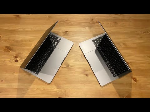 2020 M1 MacBook Pro vs 2019 Intel i5 base model MacBook  Pro start up time comparison ！