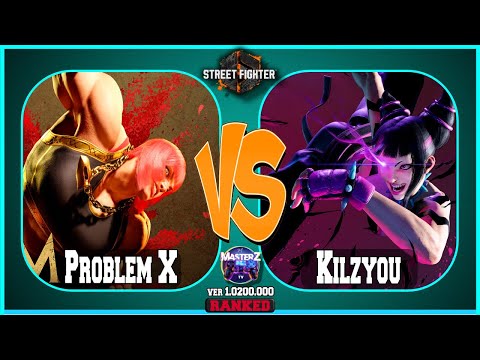 SF6 Problem X (marisa) VS Kilzyou (juri) Masterz TV