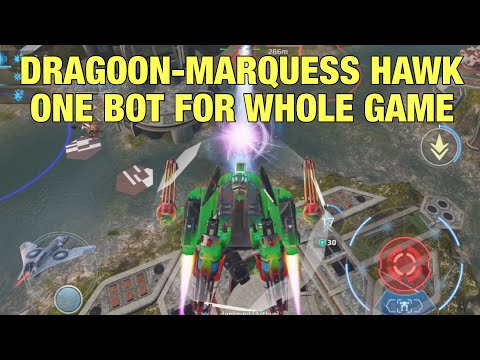 Dragoon-Marquess Hawk vs. Nucleon-Quarker Hawk Comparison Gameplay Part 1 | War Robots Beacon Rush