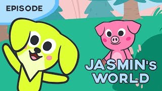 Jasmin's World - Ernest the Pig *Cartoon for kids* Learn with Jasmin