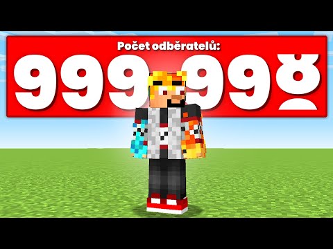 1,000,000 ODBĚRATELŮ živě na streamu??