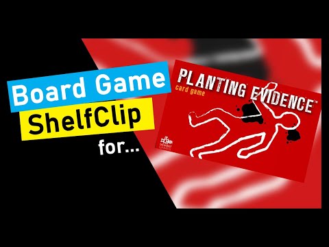 ShelfClips: Planting Evidence: Card Game (Short Board Game Preview)