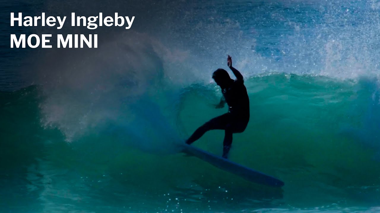 Harley Ingleby Moe Mini Thunderbolt Black 6'6
