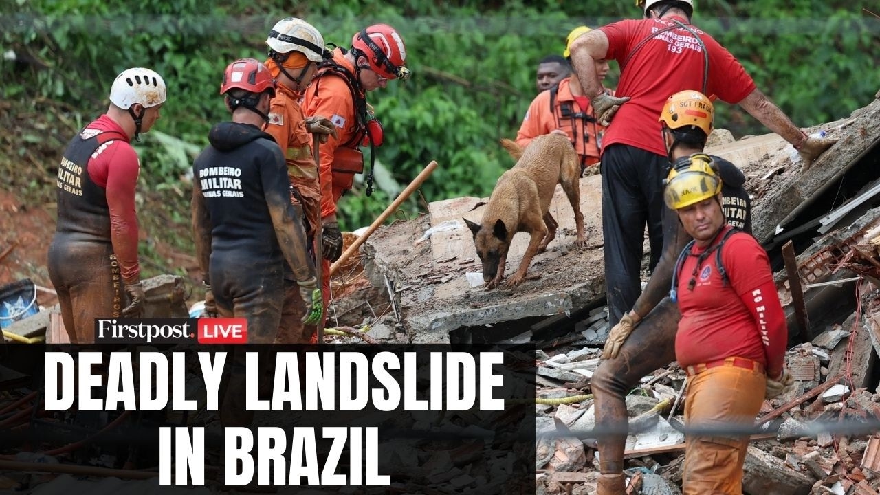 Brazil Landslide LIVE: Landslide Triggered by Heavy Rains Kills At Least 22 | Brazil Rains | N18G