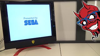 Retro Ferrari $10 Gaming Monitor in 2020.. that's wicked 😈