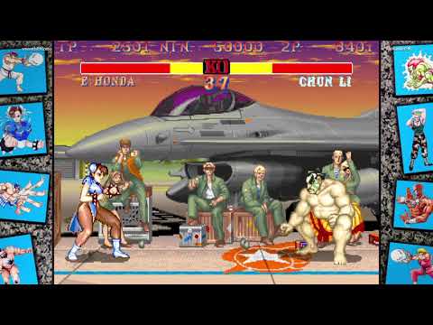 Street Fighter 2 Hyper Fighting Chun v Honda Spam