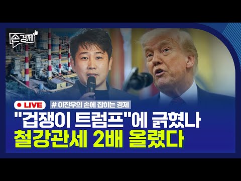 [손경제] 트럼프, 철강 관세 인상 | 5월 수출 통계 | 식품가격 줄인상 | 소비침체는 인구 탓 | 20250602(월)