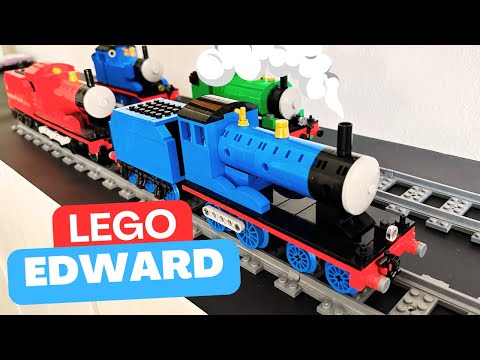Building Edward the Reliable Engine in LEGO, designed by WoodenToby