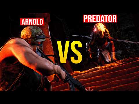 NEW Feral Predator Spear vs Arnold 1v1 in Predator Hunting Grounds