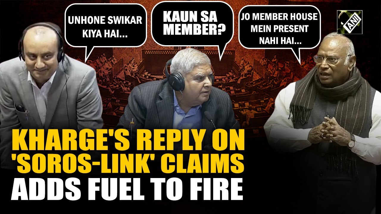 “Unhone Swikar Kiya…” Sudhanshu Trivedi stings Kharge as BJP hammers ‘Congress-Soros link’ barb