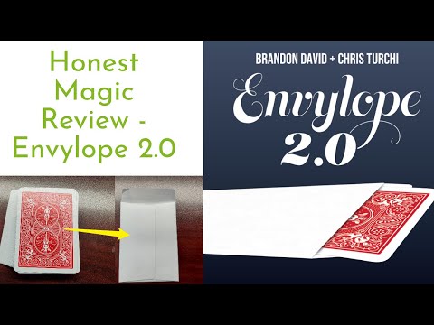 A Deck Instantly Turns Into An ENVELOPE!!! Envylope 2.0 - Honest Magic Review