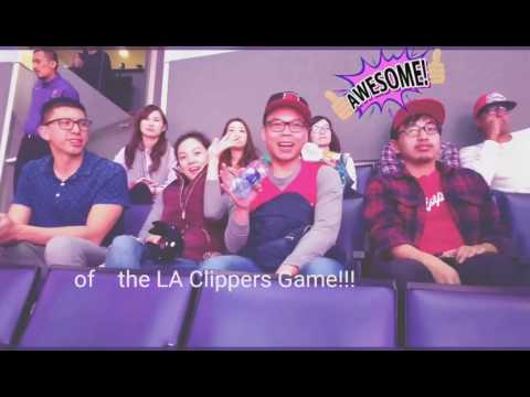 2017.03.01 - Olivia Thai LA Clippers National Anthem