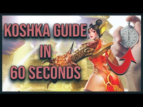 KOSHKA GUIDE IN 60 SECONDS! [ft. Munchables!]