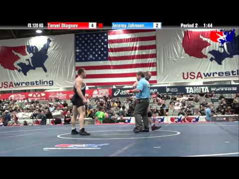 Tervel Dlagnev vs. Jeremy Johnson at 2013 Las Vegas/ASICS U.S. Open