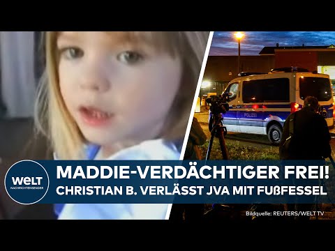 FALL MADDIE MCCANN: Verdächtiger Christian B. plötzlich frei! Weiterhin gefährlich!