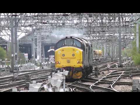 DRS 37601+37194 on 0D02 Crewe - Derby on 14-05-13
