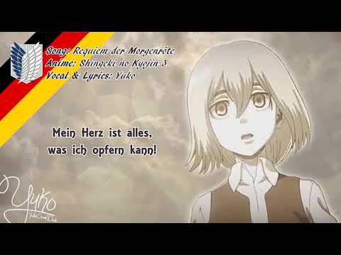 【Shingeki no Kyojin 3】"Requiem der Morgenröte" - Ending 4 [GERMAN FanCover] ►ATTACK ON TITAN◄