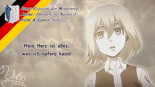 【Shingeki no Kyojin 3】&quot;Requiem der Morgenröte&quot; - Ending 4 [GERMAN FanCover] ►ATTACK ON TITAN◄