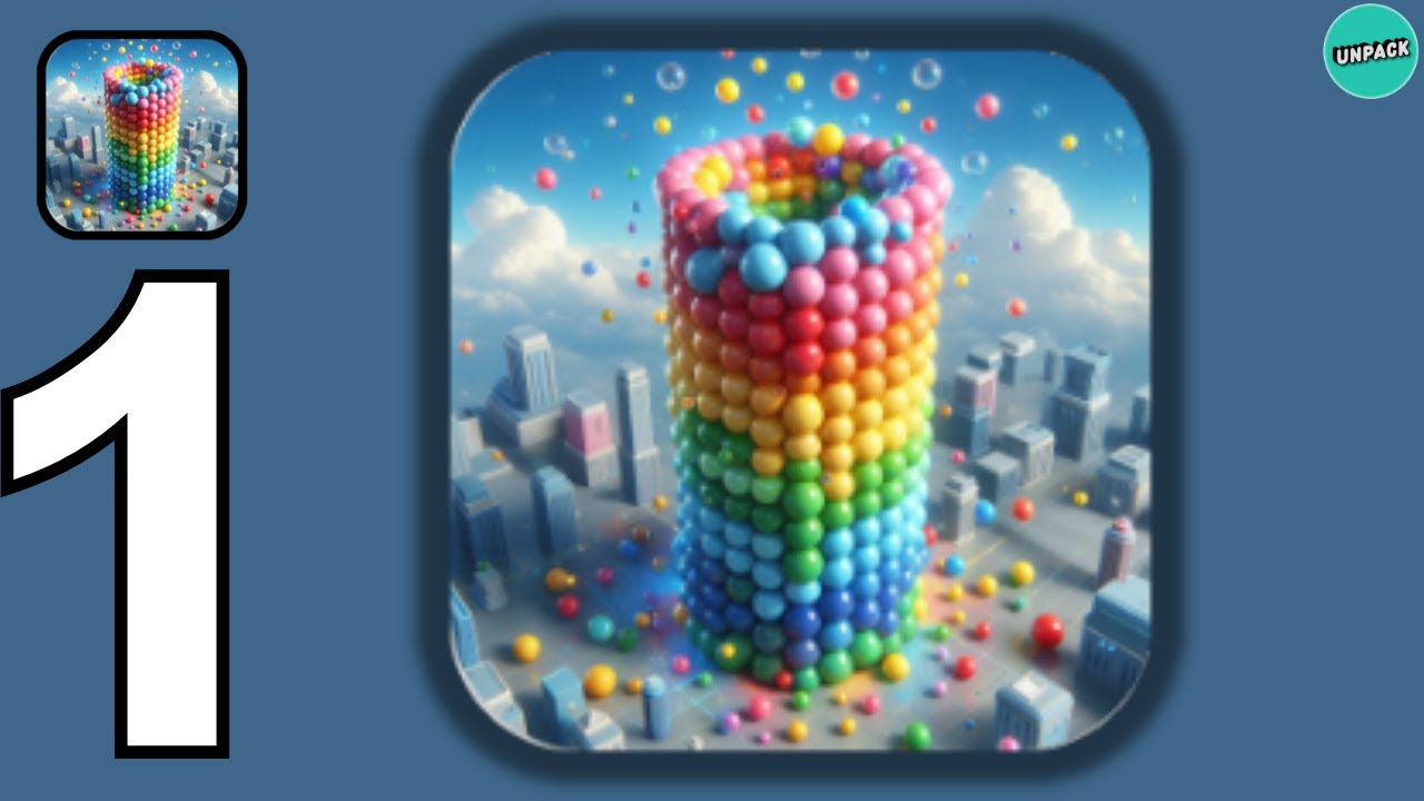 Bubble Tower 3D gameplay tutorial