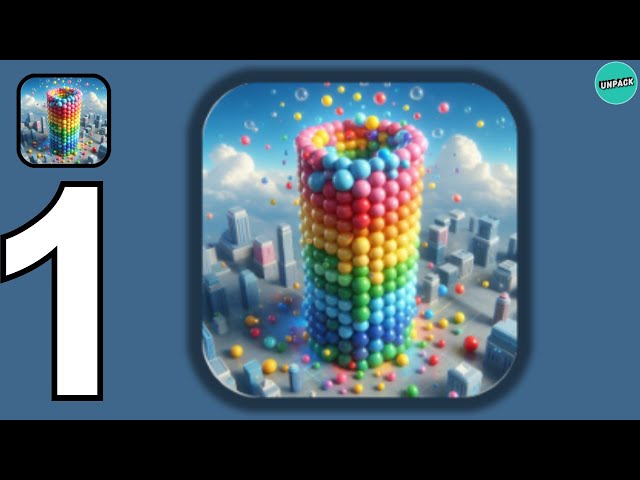 Bubble Tower 3D gameplay tutorial