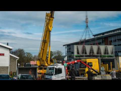 Chiller Replacement Time-lapse