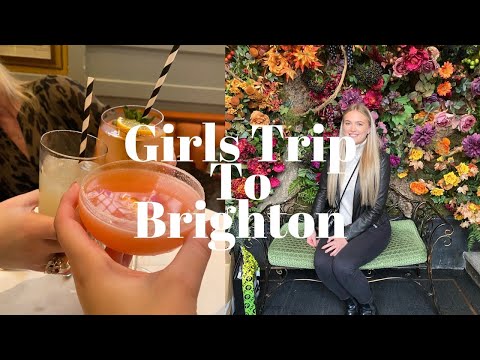 GIRLS TRIP TO BRIGHTON | Shopping & Lunch At The Ivy | Tilly Louise