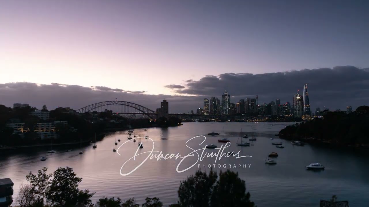 Sydney Harbour Timelapse