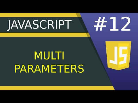 Function With Multiple Parameters 12 Javascript Tutorial For Beginners