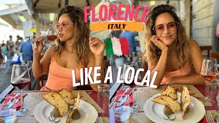 FLORENCE - BEST RESTAURANTS + MOST ICONIC SANDWICH IN THE WORLD - EATING LIKE A LOCAL !!!! Part 1