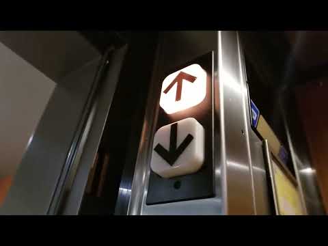 Infinite Chiming! 1987 Dover Impulse Hydraulic Elevator @ Crown Pointe 4040 Building, Kirkland WA