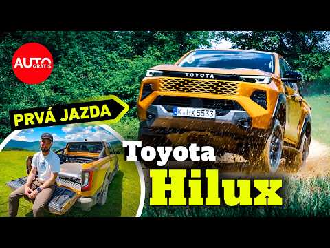 Nová TOYOTA HILUX 🛻 na baterky a naftu ⁉️ Je ešte stále do lesa? Alebo skôr pred obchoďák? obrazok